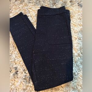 LOFT Navy Speckled Pants